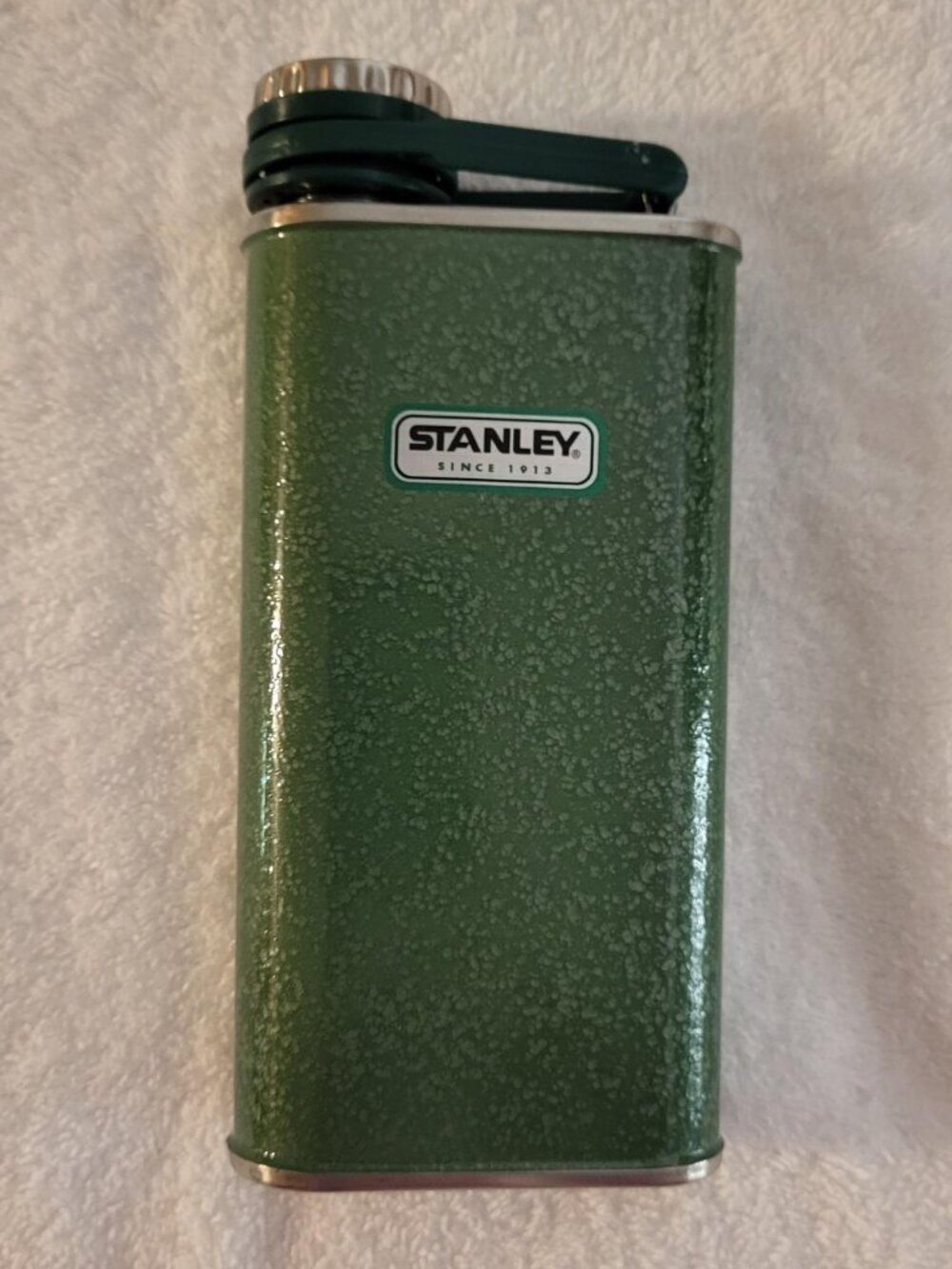 Flask, Stanley Classic Green - Stainless Steel